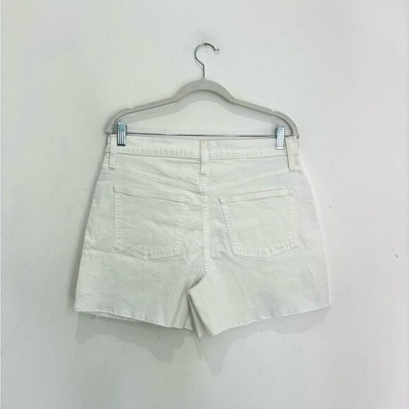 NWT J. Crew High-rise denim short in white - Picture 9 of 12